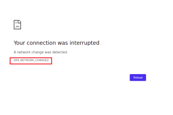 How To Fix the ERR_NETWORK_CHANGED Error in Chrome | Ultahost Knowledge ...