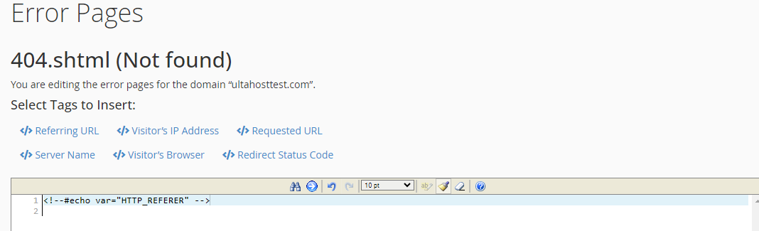 How to Create Custom Error Pages in cPanel | Ultahost Knowledge Base
