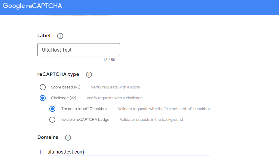 google reCAPTCHA