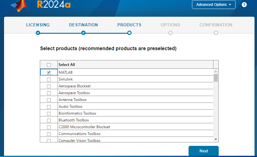 matlab products