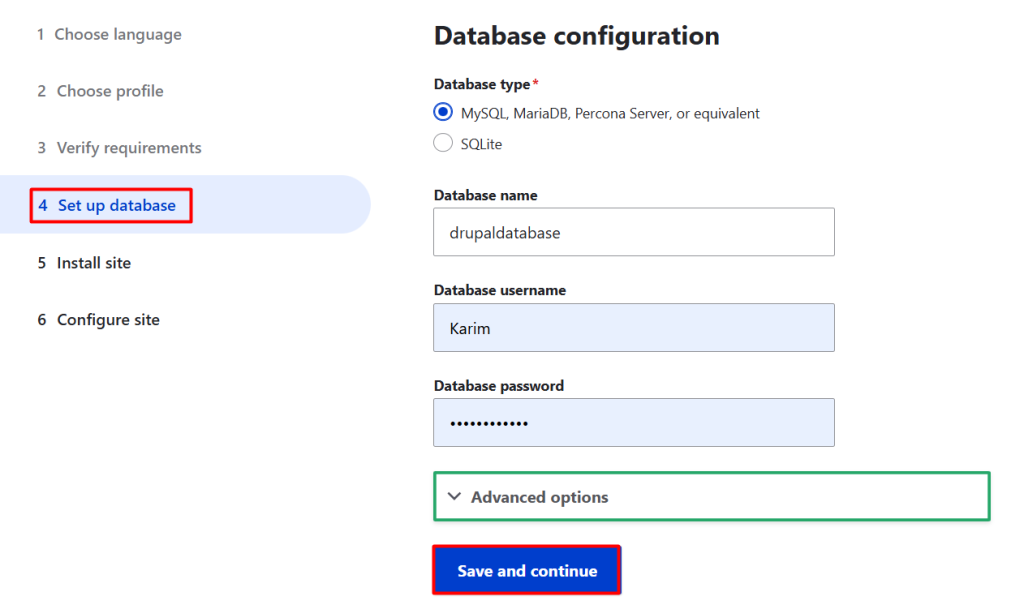 database-configuration