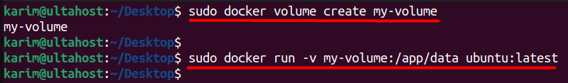 docker volume