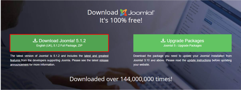 download Joomla