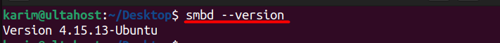 smbd-version
