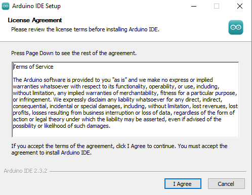 License agreement