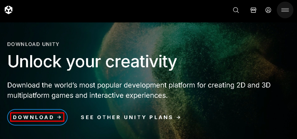 download unity