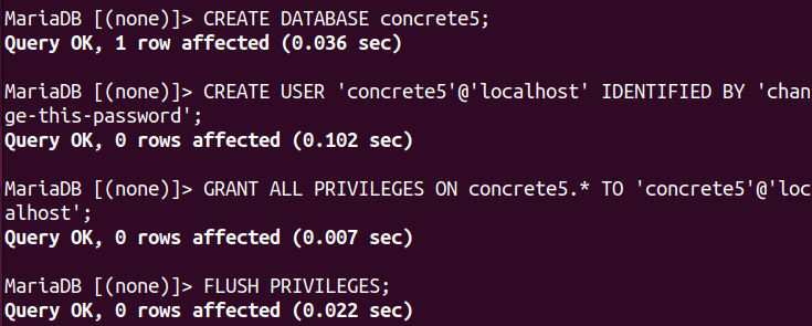 sql query