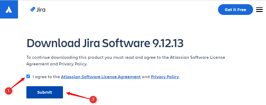 license agreement for jira