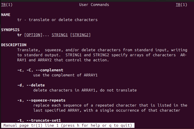 Exploring the Linux tr Command | Ultahost Knowledge Base