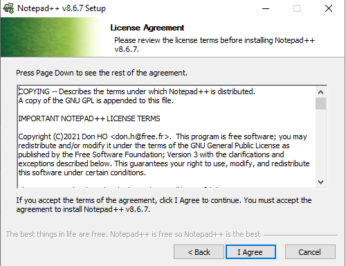 License Agreement