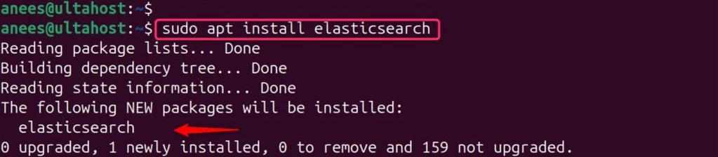 install elasticsearch