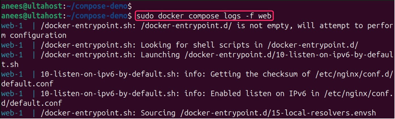 real time log monitoring