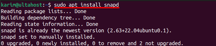 install snapd