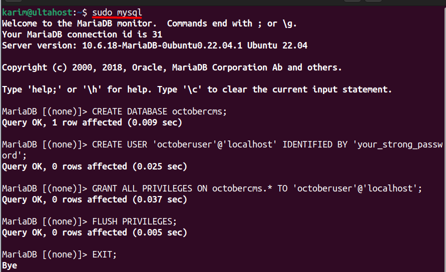 sudo-mysql