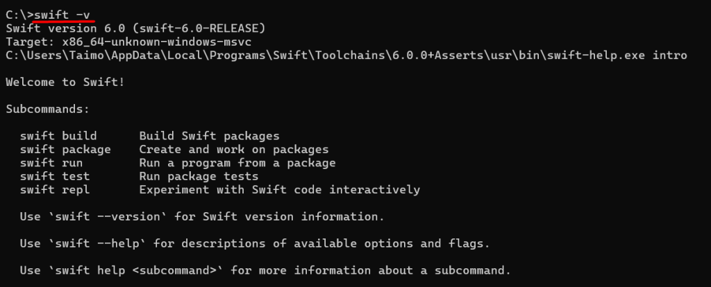 swift release