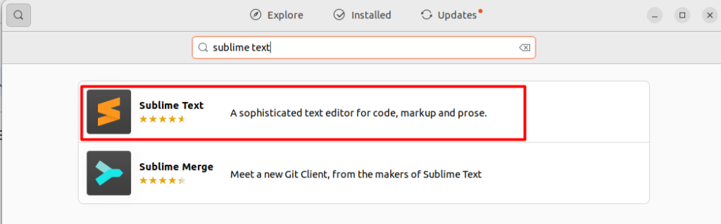 sublime text