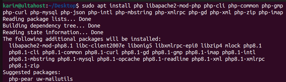 php libapache2