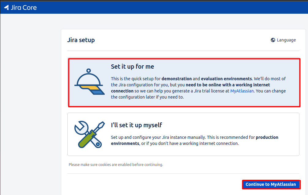 jira setup