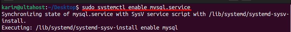 mysql service