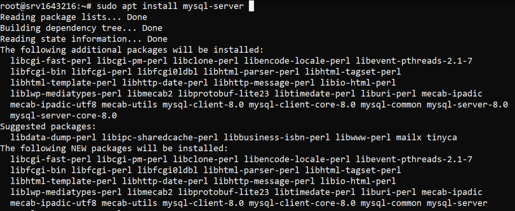 mysql server