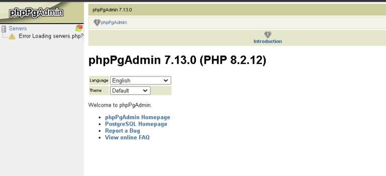 How to Install phpPgAdmin on Windows 10 | Ultahost Knowledge Base