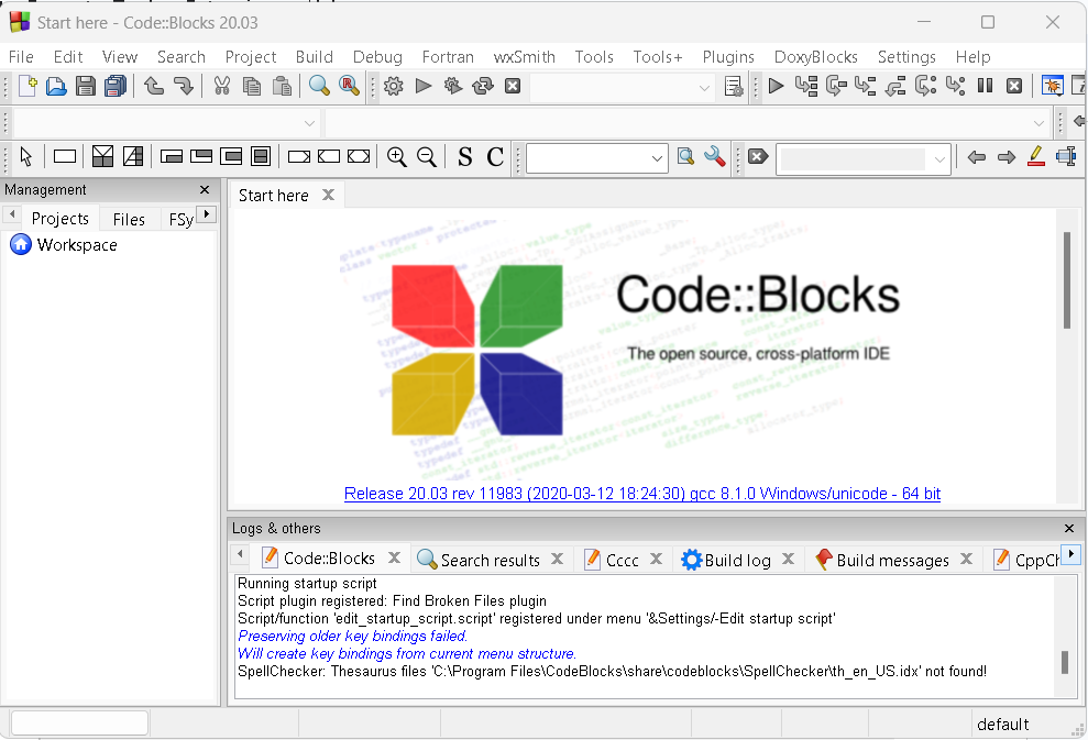 code block interface