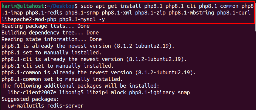 php8 install