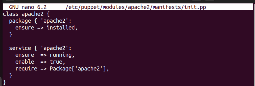 apache puppet module