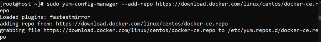 add docker repo