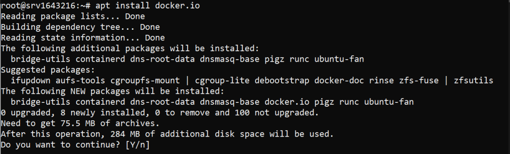 install docker