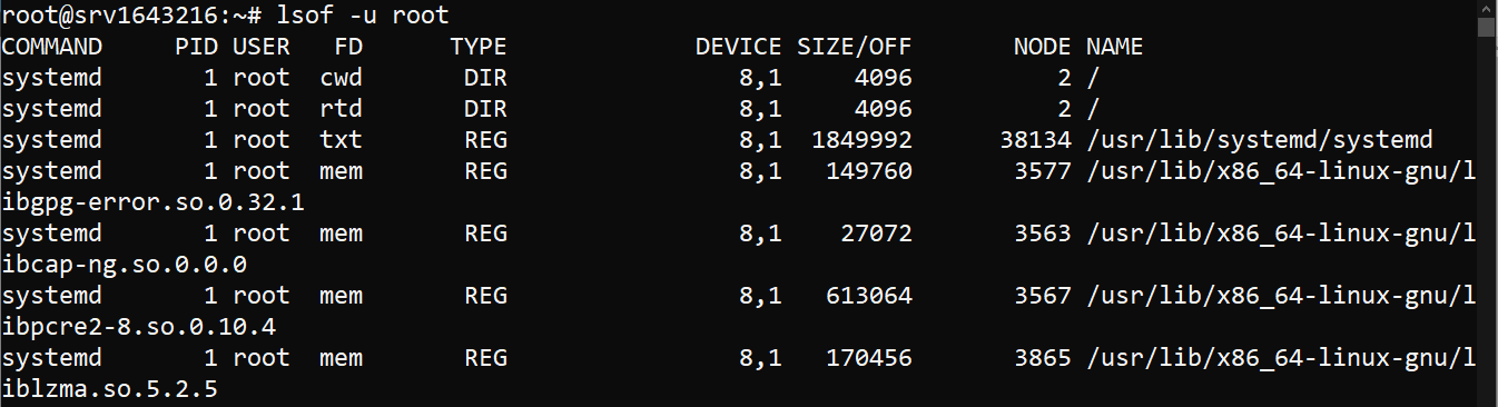 lsof Command in Linux with Examples | Ultahost Knowledge Base
