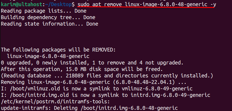 remove linux