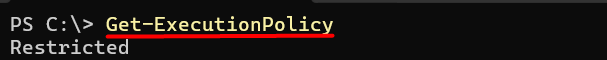 execution policy