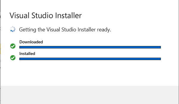 visual studio installer