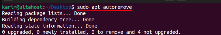 apt autoremove