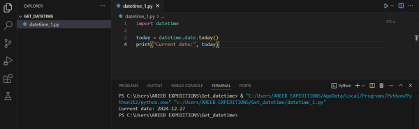 How to Get the Current Date and Time in Python | Ultahost Knowledge Base