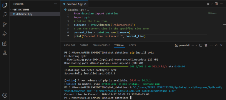 How to Get the Current Date and Time in Python | Ultahost Knowledge Base