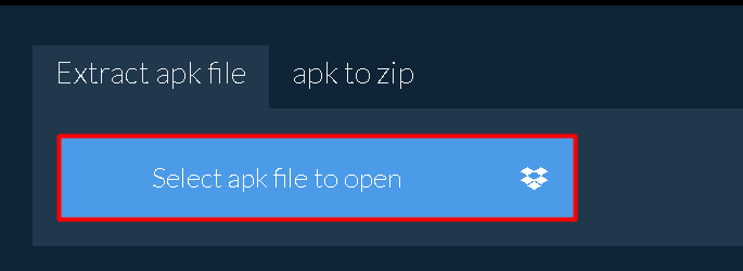 apk to zip