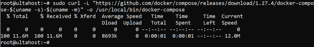 docker compose