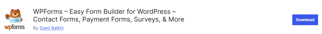 WP forms