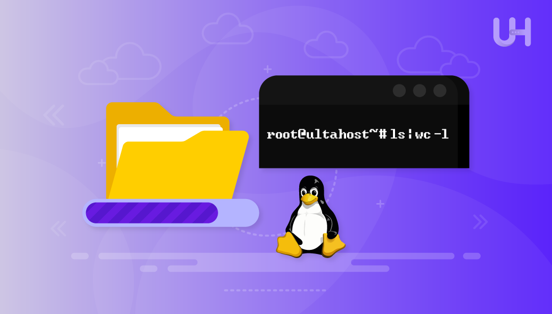 count files in a directory in linux