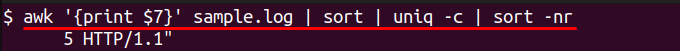 counting http status code
