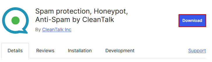cleantalk anti-spam plugin