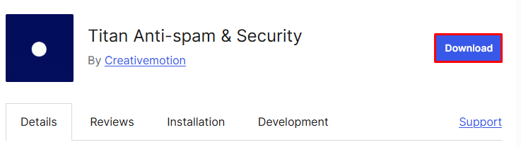titan anti-spam security plugin