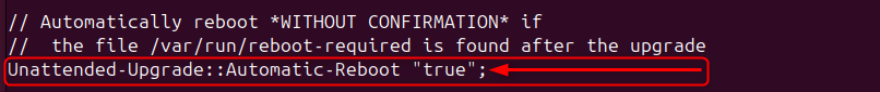 Reboot the System After the Upgrade (Automatically)