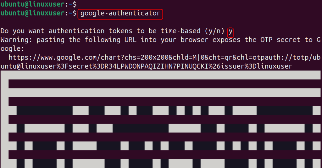 Generate Your 2FA Secret Key to ensure secure ssh access