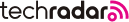 لوگوی techradar روی زمینه سفید