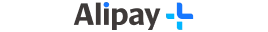 Alipay logo on white background