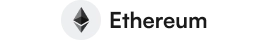 Ethereum logo on dark background
