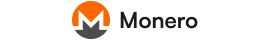 Monero cryptocurrency logo on dark background